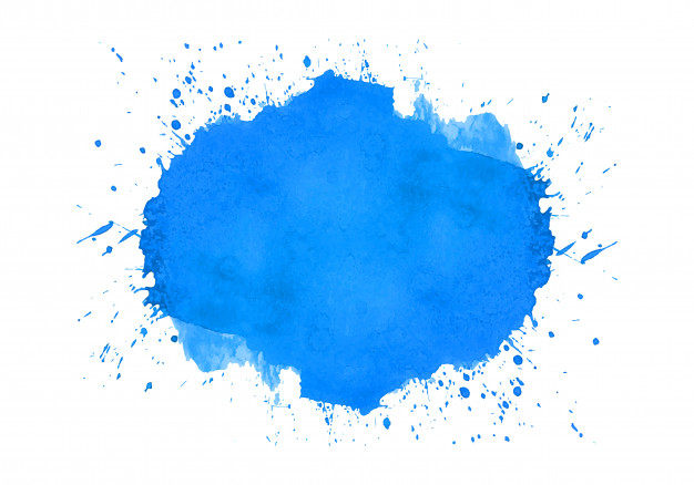 blue paint